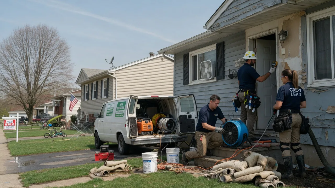Flood Cleanup in Gouldsboro, PA near me